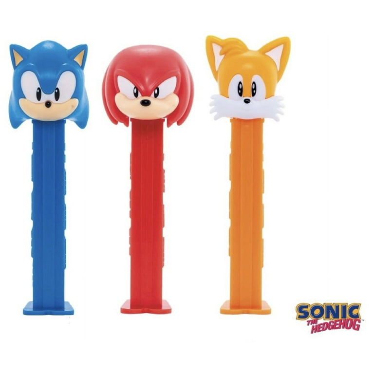 Sonic Knuckles & Tails Collectible Pez Dispenser - Walmart.com