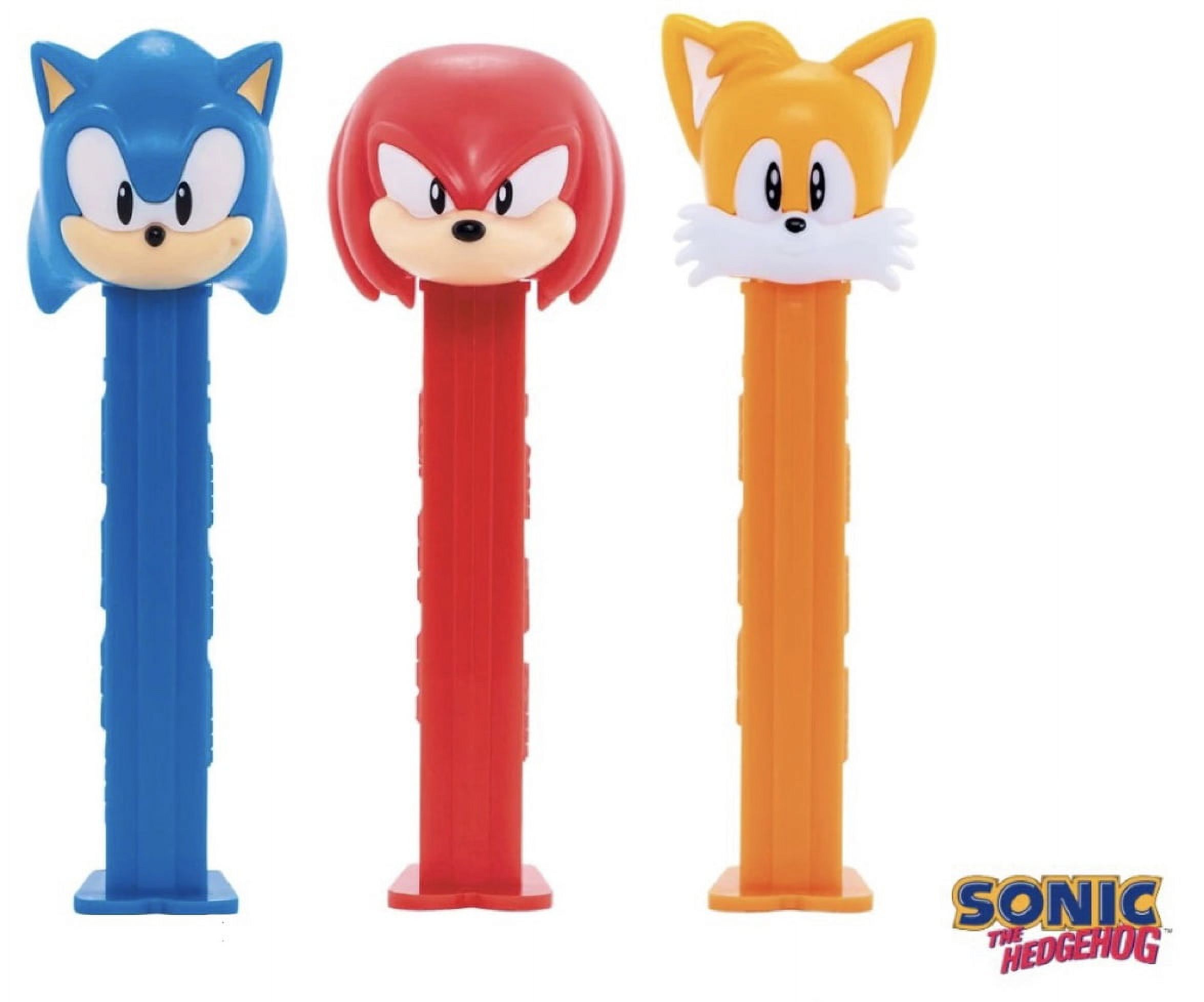 SONIC KNUCKLES & TAILS COLLECTIBLE PEZ DISPENSER