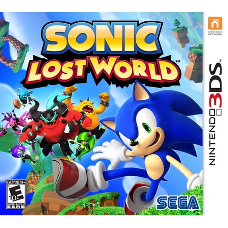 Sonic Lost World, SEGA, (Nintendo 3DS), (Physical Edition)