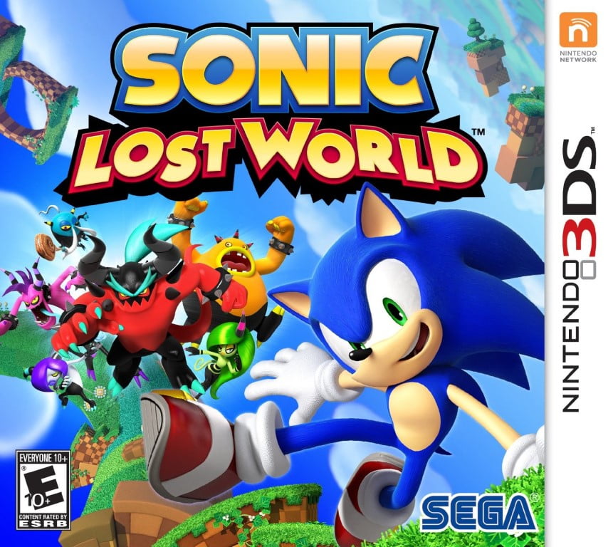 SEGA Sonic Lost World Action/Adventure Game for Nintendo 3DS