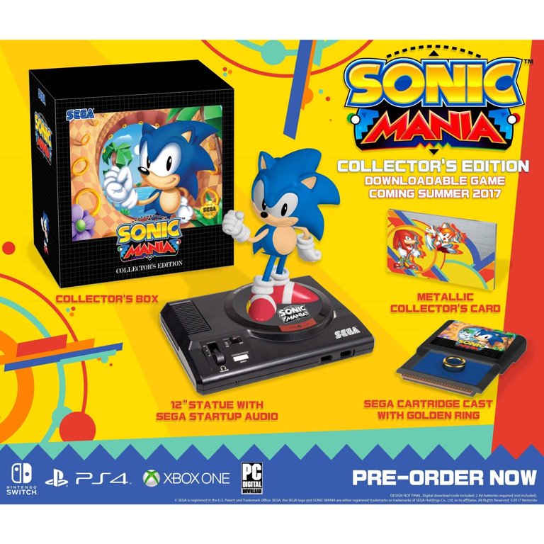 Sonic Mania Sonic Mania Standard Edition SEGA Xbox One Digital