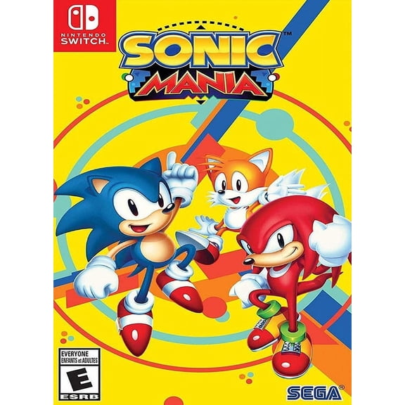 Restored Sonic Mania, Physical/Nintendo Switch, Adventure Game