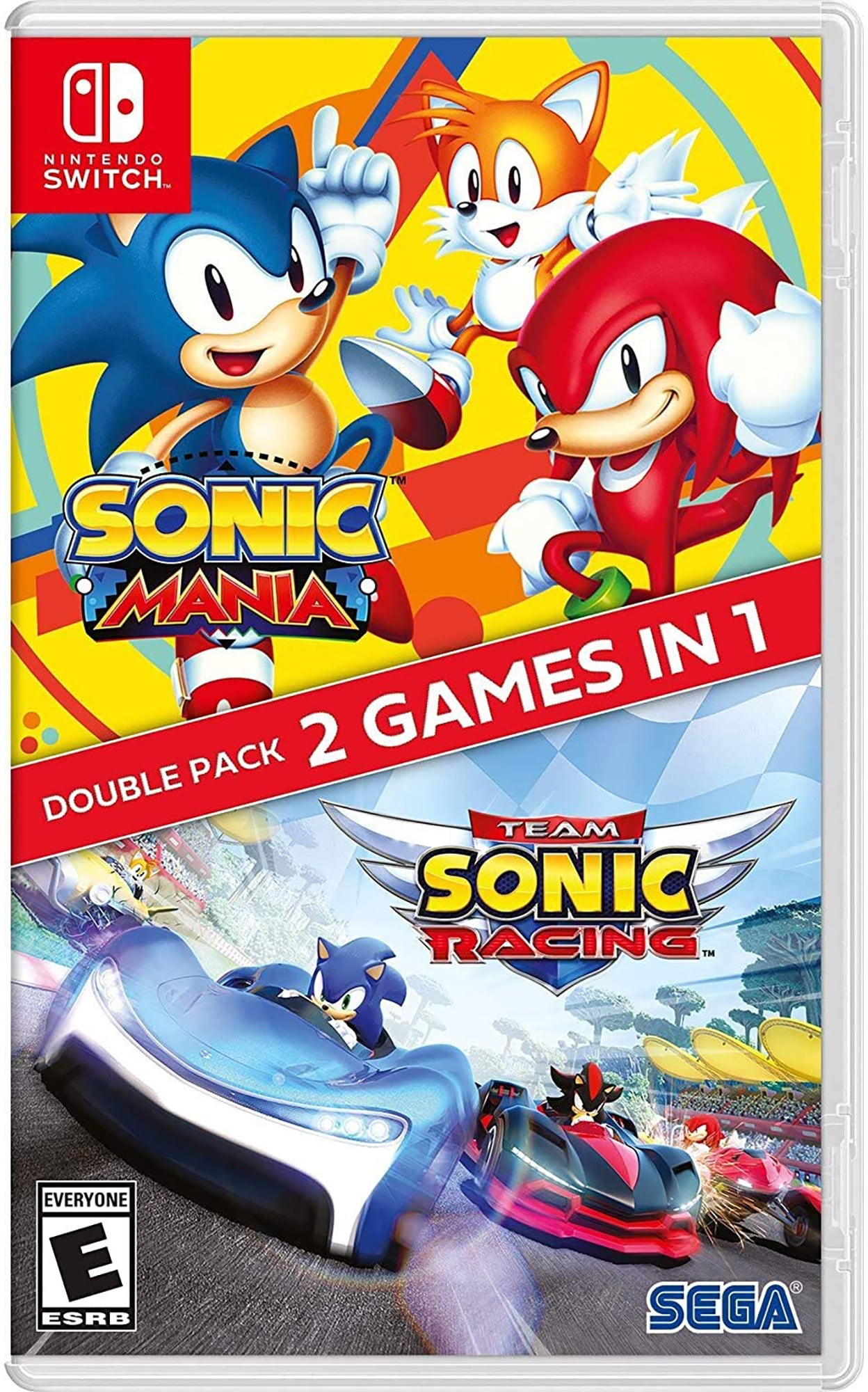 Sonic Mania & Team Sonic Racing Ultimate Game Pack - Nintendo