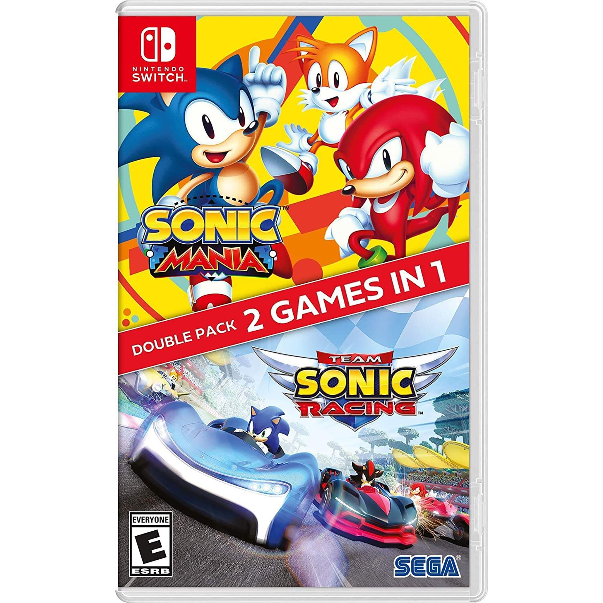 Sonic Mania + Team Sonic Racing Double Pack - Nintendo Switch 