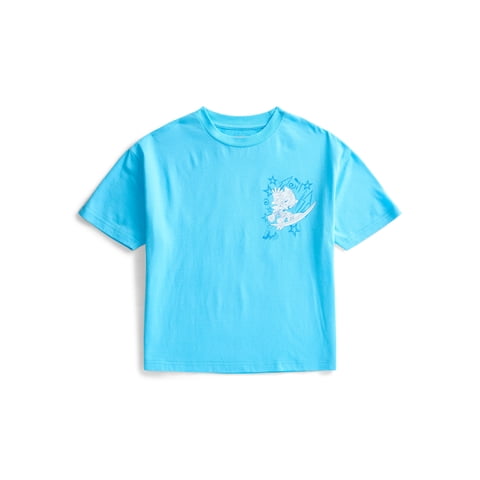 the Hedgehog Boys Cotton Neon Graphic Tee with Short Sleeves, Sizes XS-2XL