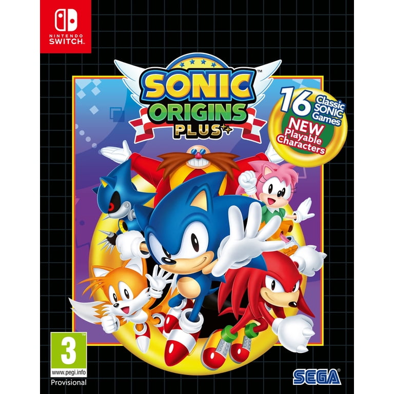 SEGA, Sonic Origins Plus, Nintendo Switch, Physical Edition