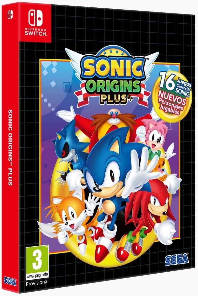 Sonic Origins Plus+ 限定版 Switch 海外正規品 新品① Amazon.com: Sonic Origins Plus (Non-US Version) : Video Games