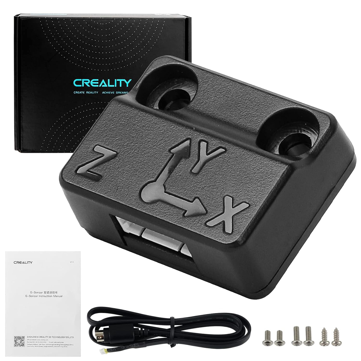 Sonic Pad G Senor ADXL345 Vibration Compensation Sensor Kit for XYZ ...
