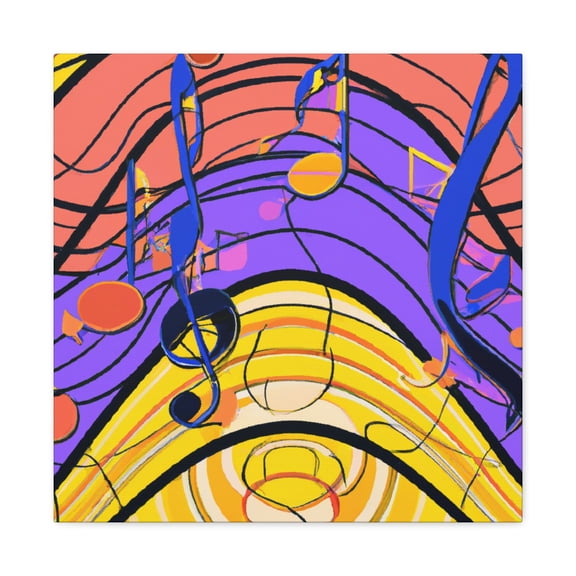 "Sonic Pop Visages" - Canvas