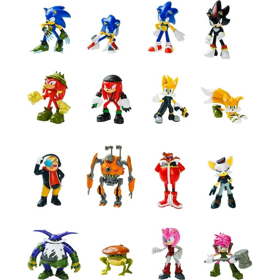 Sonic Prime Collectible Figures 5 Pack / Figurines Randomly Selected Collect All 16!