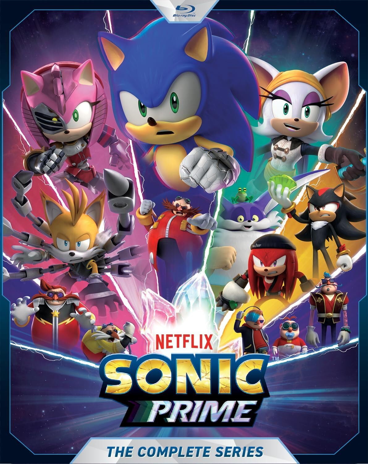 【新品】ソニック・ザ・ヘッジホッグ　ソニックプライム　スチールブック Free Shipping! Anderson Sonic Prime Complete Series