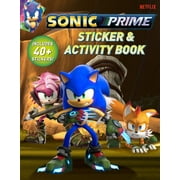 Sonic Prime Sticker and Activity Book Includes 40+ Stickers Paperback
