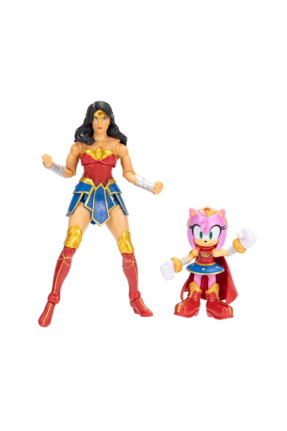 X DC Multipack Action Figures - 2.5 inch Amy & 5 inch Wonder Woman