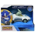 thumbnail image 1 of Sonic Pull Back Racer Silver, 1 of 1