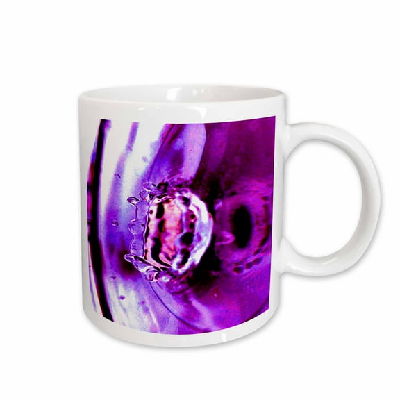 3drose, Sonic Purple-blue Water Drop, 15oz Mug