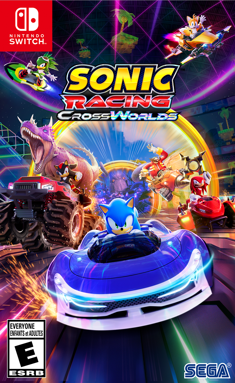 Sonic Racing: CrossWorlds - Nintendo Switch Game