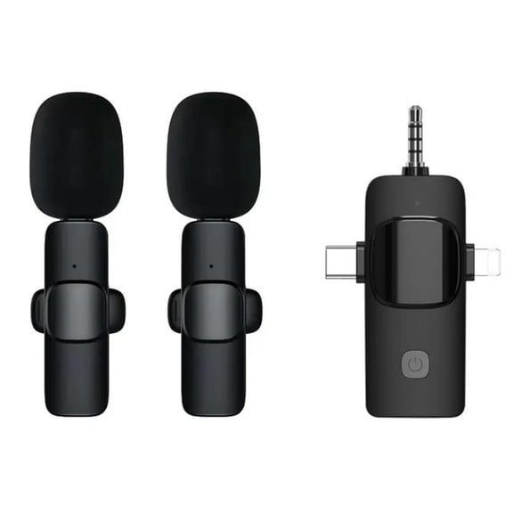 Sonic Realm 3in1 Wireless Lapel Microphone System