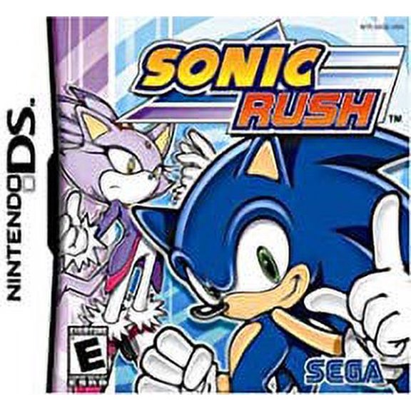 Pre-Owned Sonic Rush, by SEGA, Physical, Nintendo DS & DSi, Platformer Game, for Parental Controls