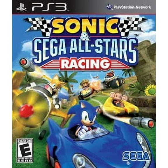 Sonic & Sega All-Stars Racing, Sega, PlayStation 3, 010086690361