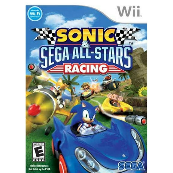 Sonic & Sega All-Stars Racing, Sega, Nintendo Wii, [Physical]