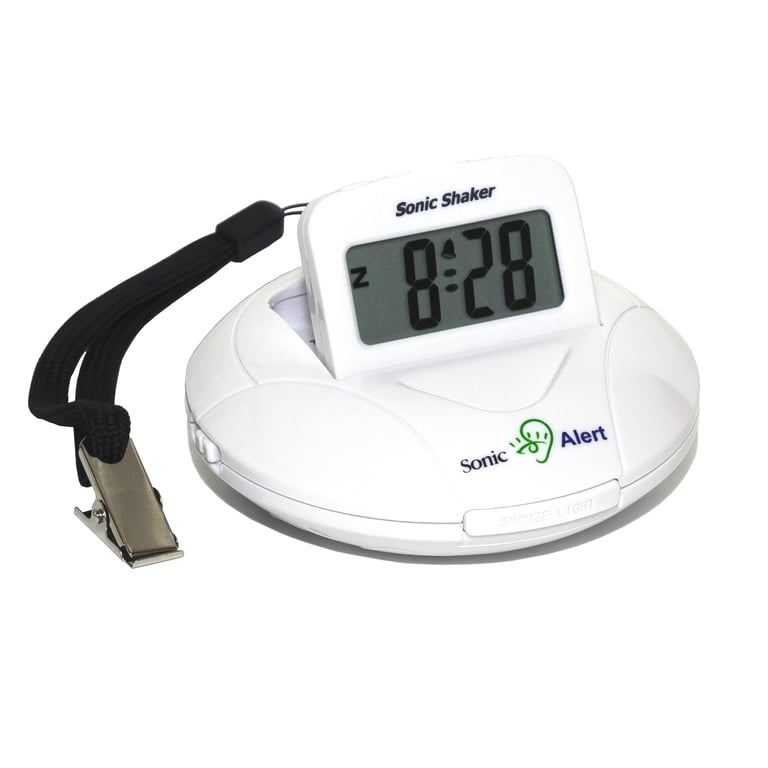 Sonic Alert Shaker Travel Alarm Clock