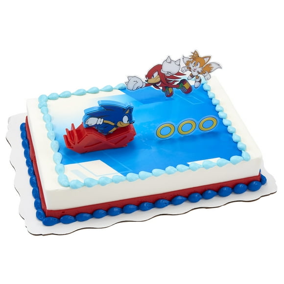 Sonic Sheet Cake