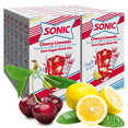 thumbnail image 1 of Sonic Singles To Go Powder Drink Mix Cherry Limeade Flavored -Sugar-Free Low-Calorie & Delicious Fruity Taste Water Enhancer Quick & Convenient Water Beverages (12 Boxes- 72 Total Servings), 1 of 5