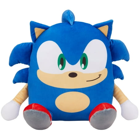Sonic Squishy Non-Standard Polyester Decorative Bed Pillow - Whimsical Charm