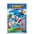 thumbnail image 1 of Sonic Superstars (2023) - Group Scene Wall Poster with Magnetic Frame, 22.375" x 34", 1 of 5
