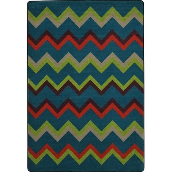Sonic Teen Area Rugs - Tropics - 5 ft. 4 in. x 7 ft. 8 in.