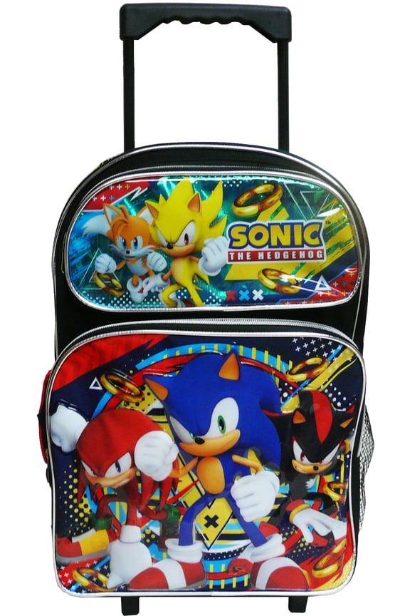 Sonic the Hedgehog Rolling School Backpack