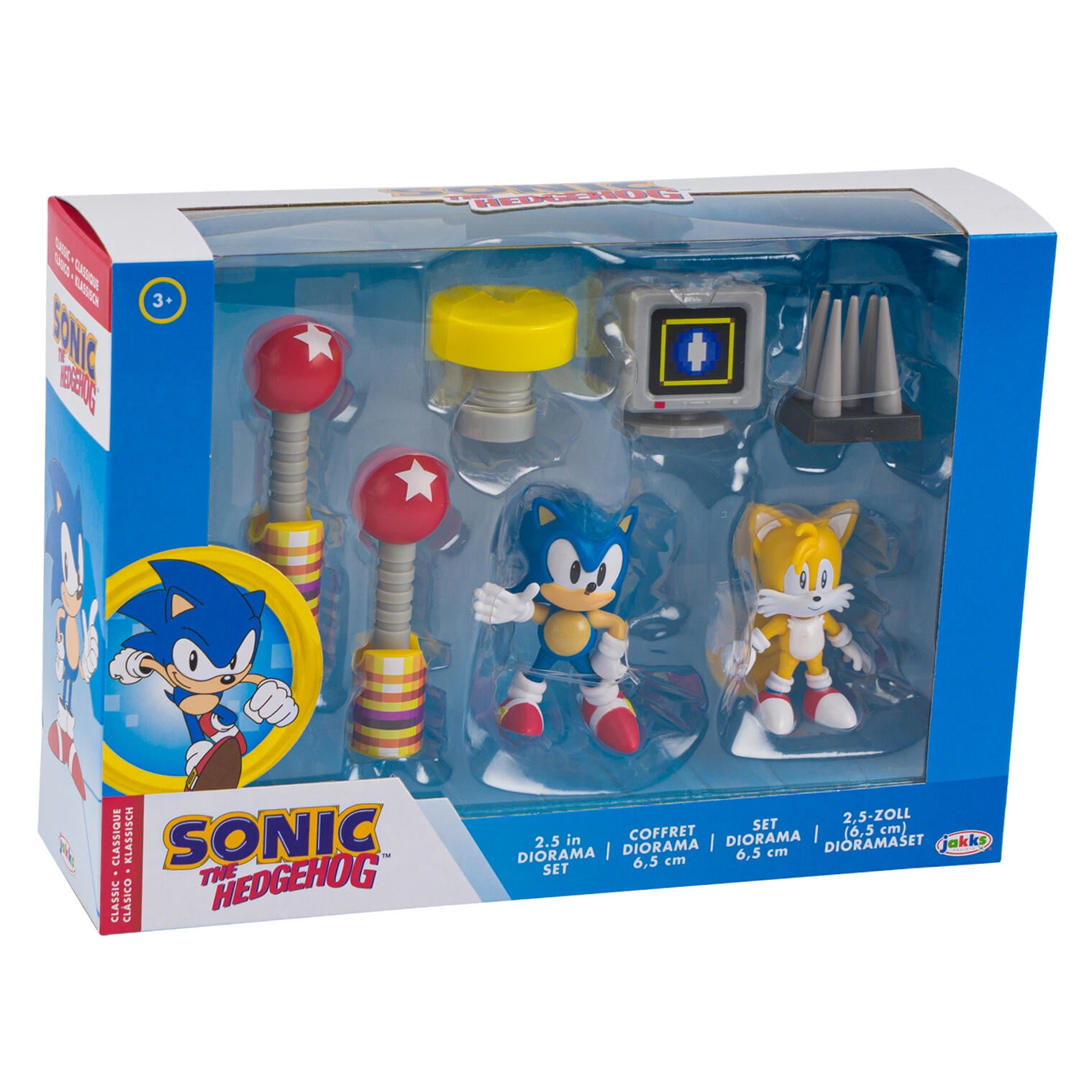 Jakks Pacific Sonic The Hedgehog 2.5-in Classic Figure Set 5-Pack