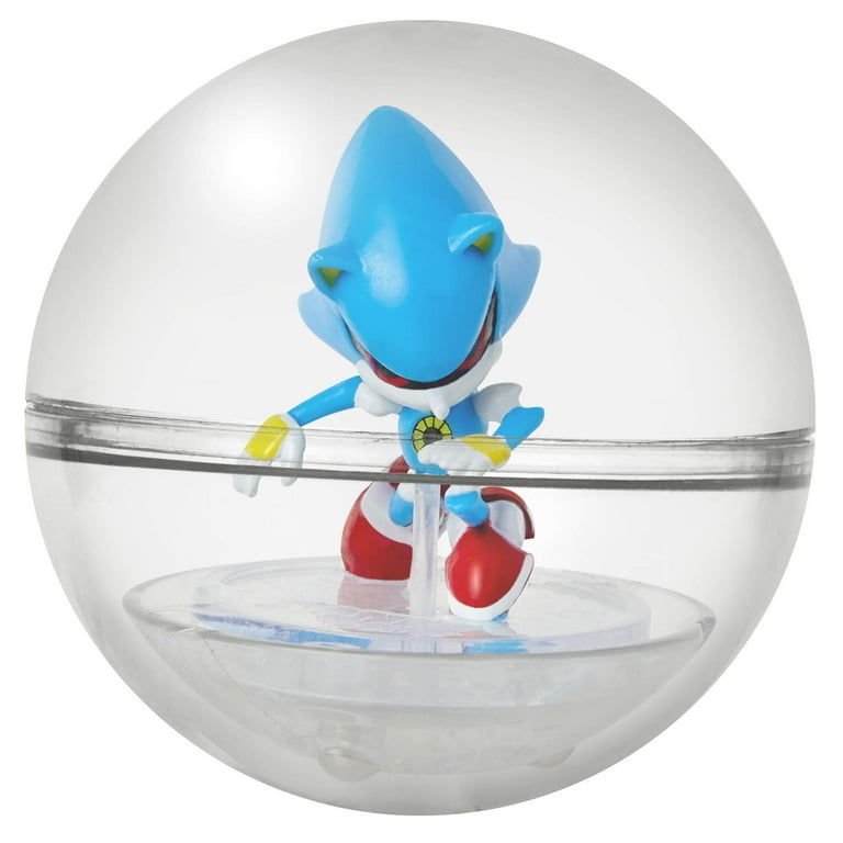 Sonic The Hedgehog Action Figure 2.5 Inch Metal Sonic Collectible Toy ,  Blue, 3 years