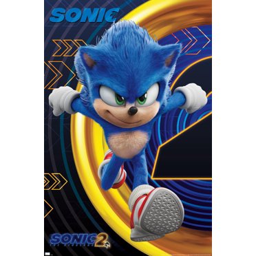 Sonic The Hedgehog Movie Limited Edition Poster – 2020 – Regal – 17" X 11"