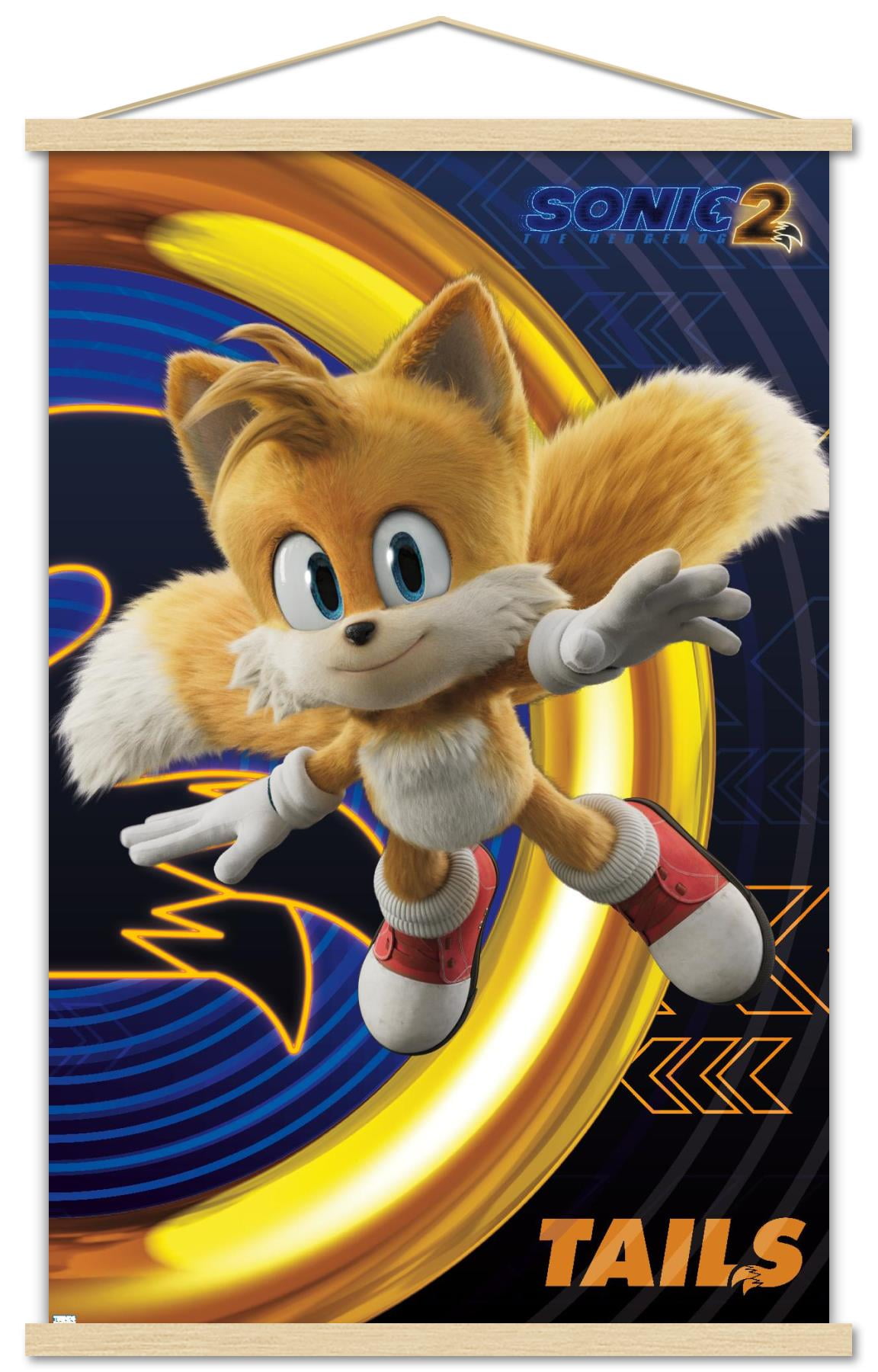 Sonic The Hedgehog 2 - Tails Wall Poster, 22.375 x 34 