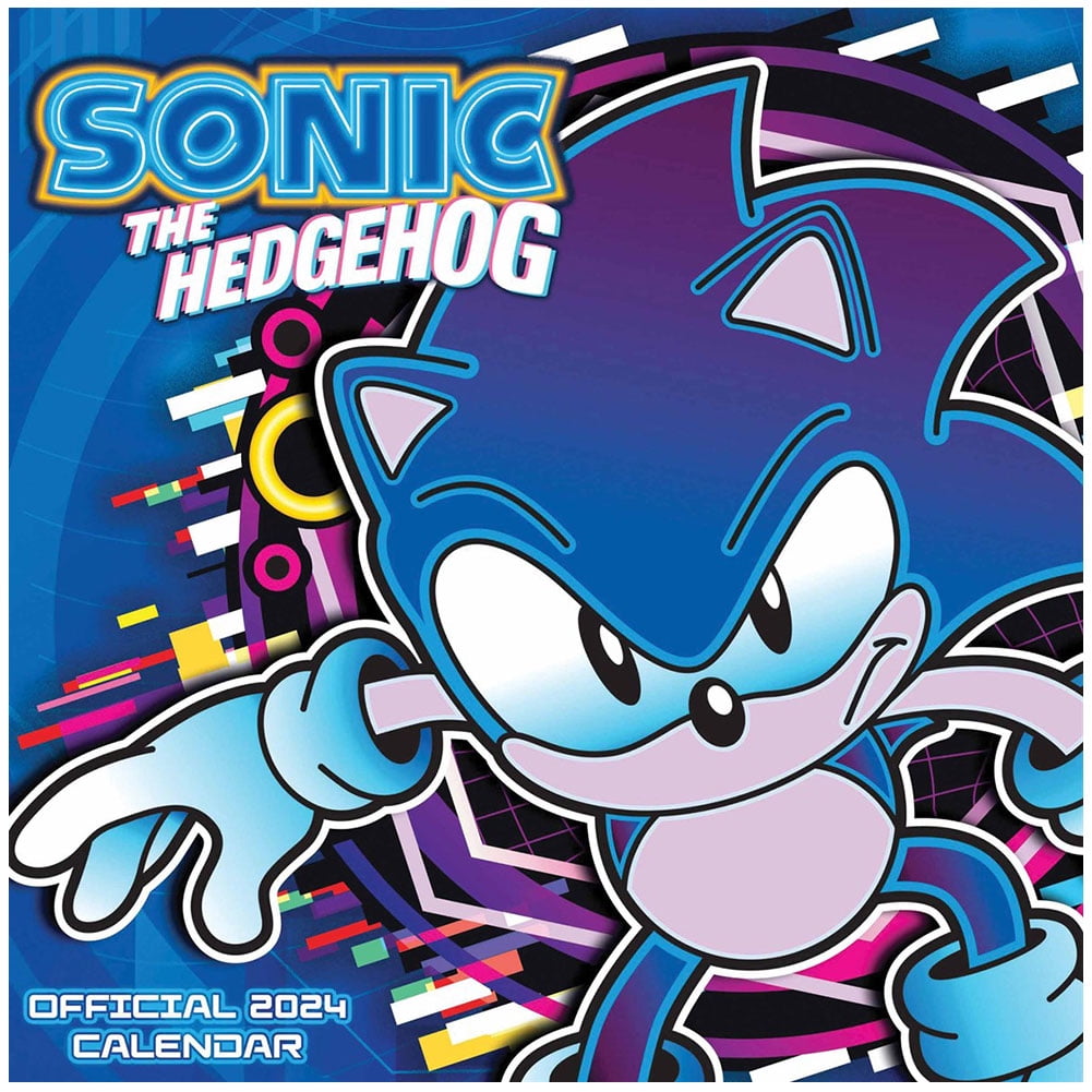 Sonic The Hedgehog 2024 Wall Calendar