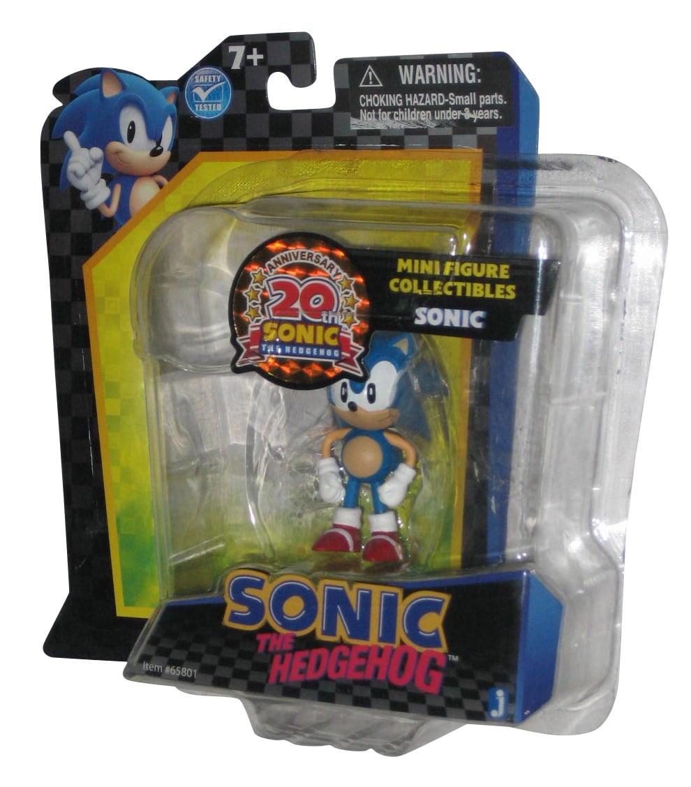 Jazwares Sonic The Hedgehog Classic Sonic 1991 20th Anniversary