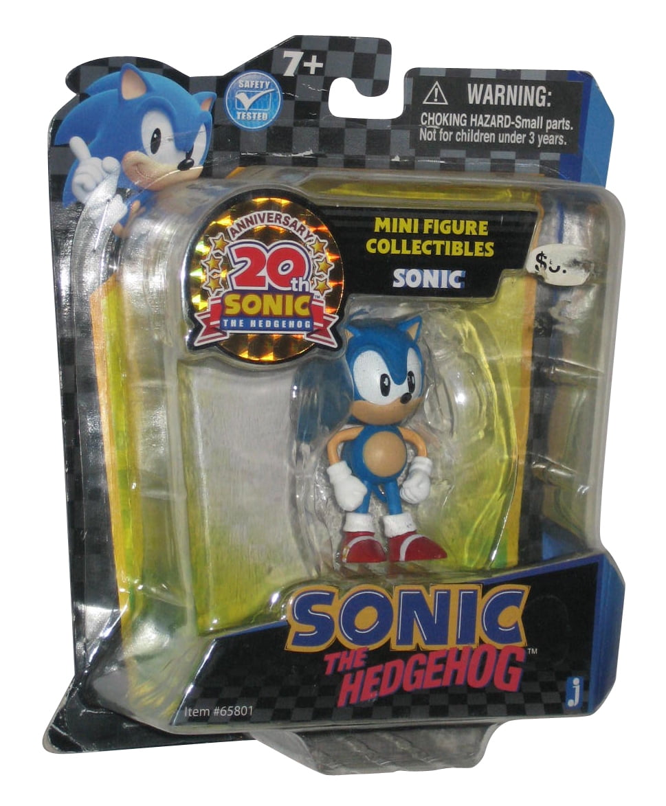 Sonic The Hedgehog 20th Anniversary Jazwares Figure - Walmart.com
