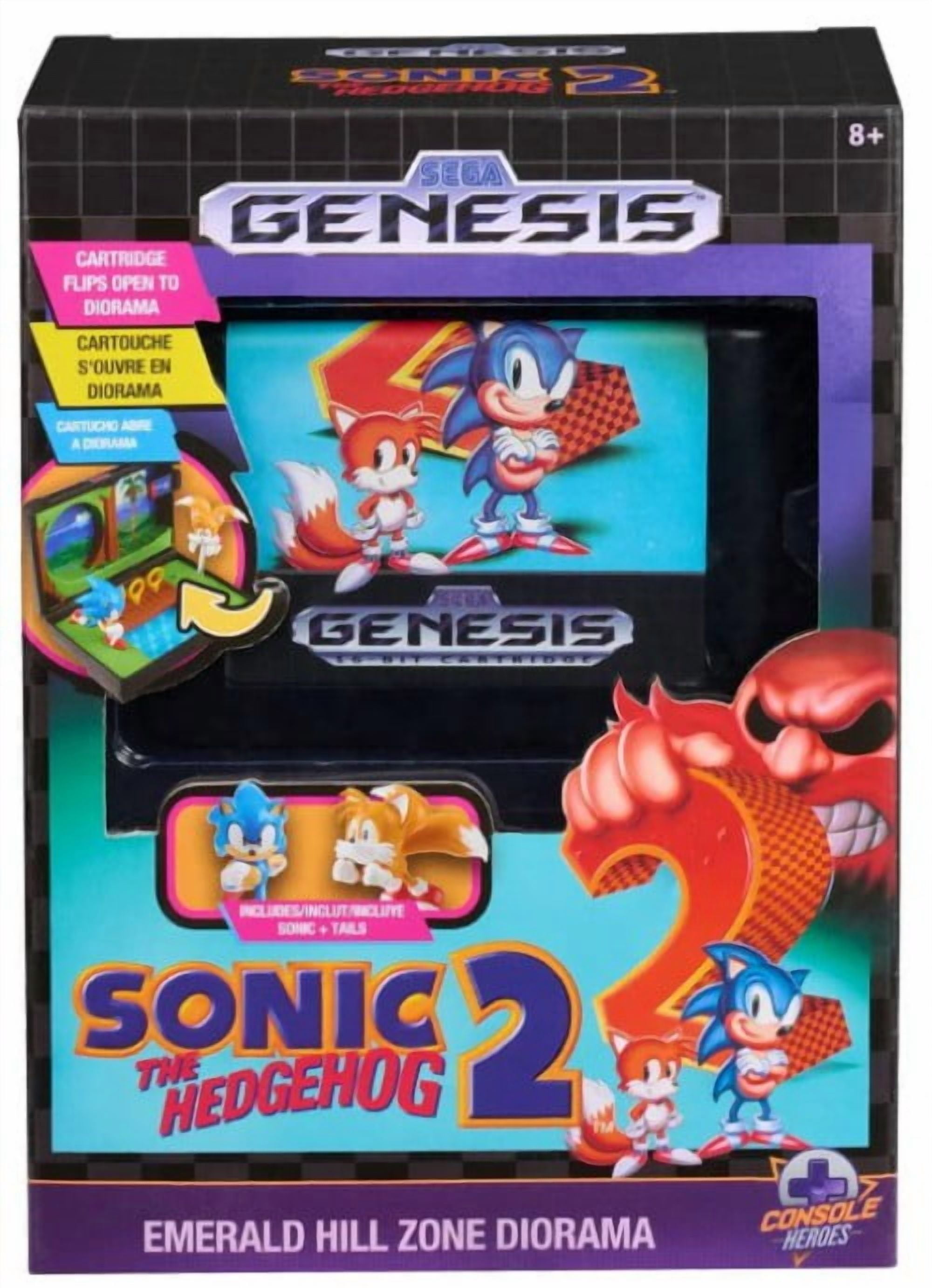 Sonic The Hedgehog 3 Console Heroes Emerald Hill Zone Mini Diorama