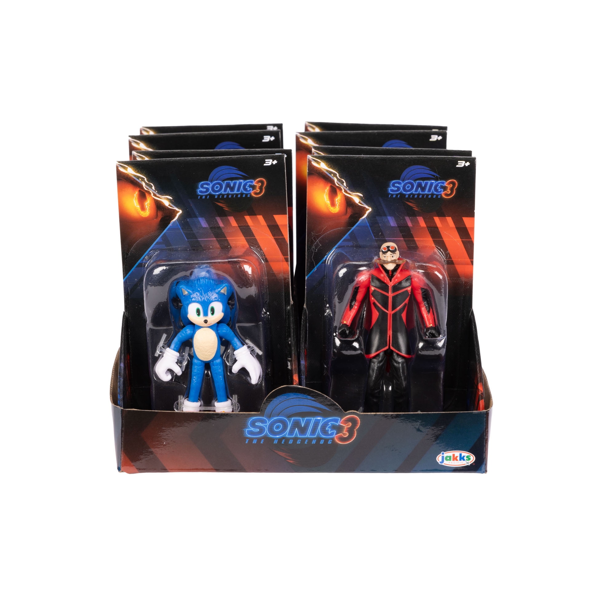 Sonic 2.5 inch Action Figures with Articulation - Collect Knuckles