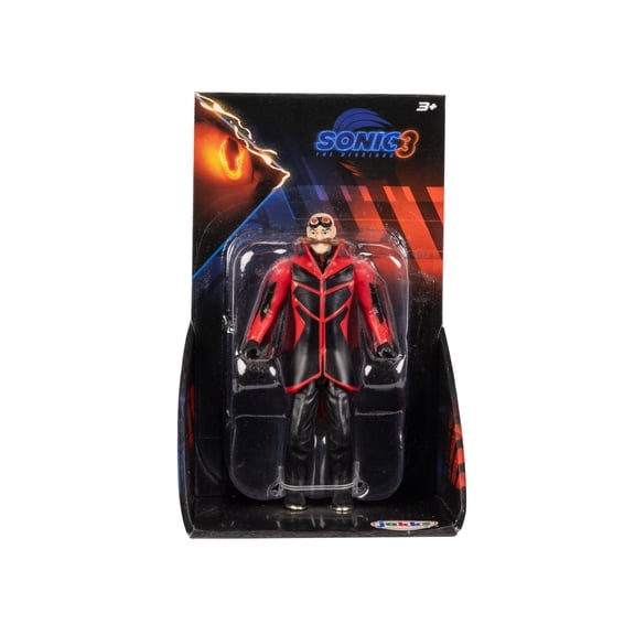 Sonic The Hedgehog 3 Movie 2.5 inch Ivo Robotnik Action Figure with 5 Points of Articulation