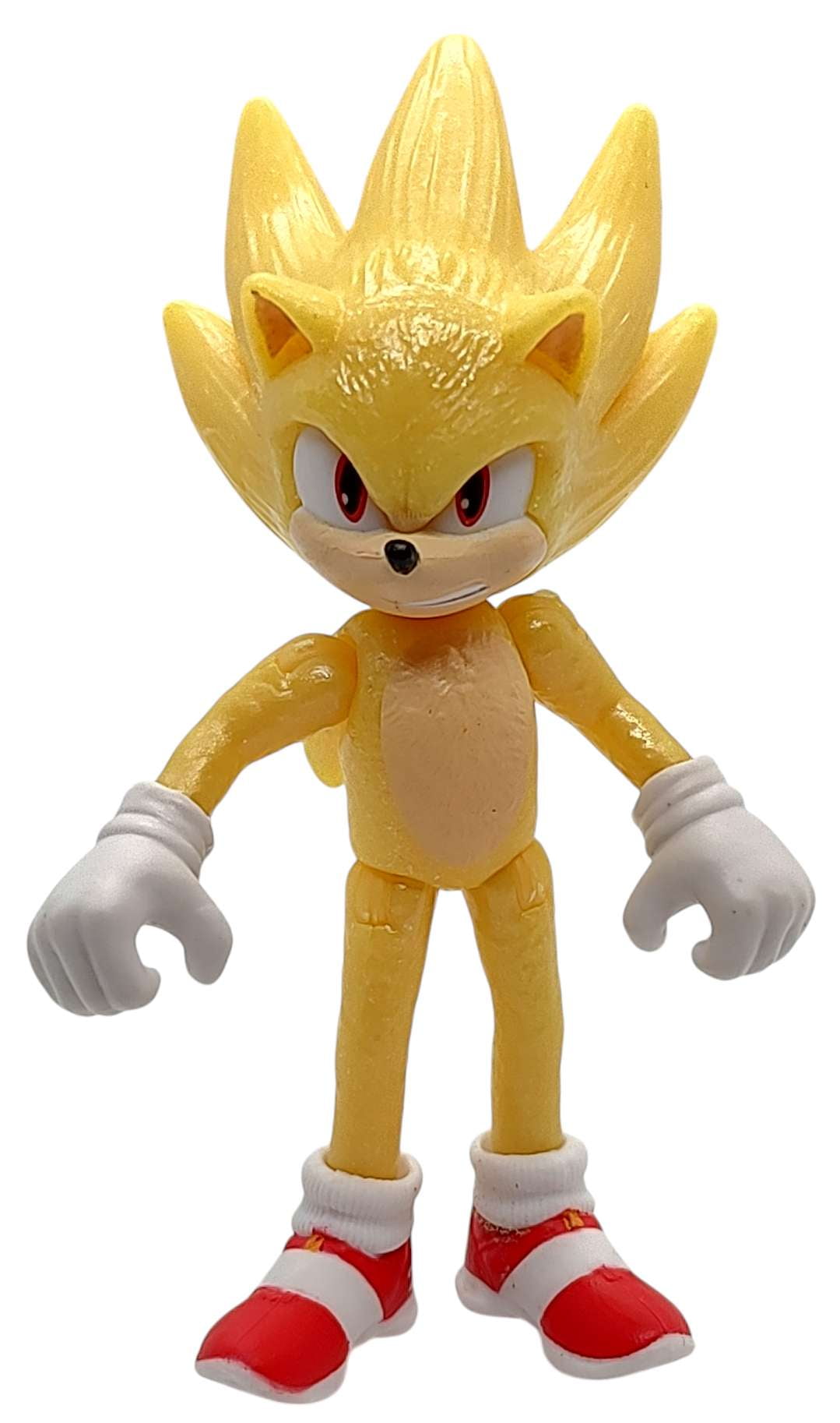 Sonic The Hedgehog 3 Movie Super Sonic Mini Figure (Movie Collection) (No Packaging)
