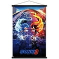 thumbnail image 1 of Sonic The Hedgehog 3 - One Sheet Wall Poster with Magnetic Frame, 22.375" x 34", 1 of 5