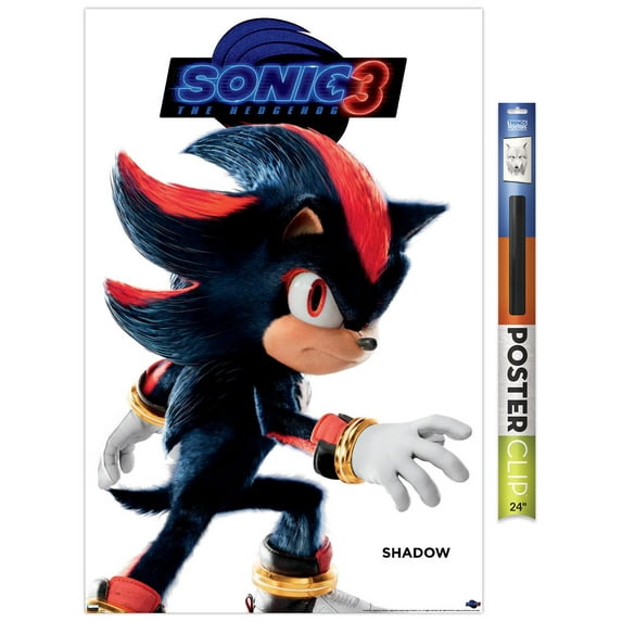 Sonic The Hedgehog 3 - Shadow Feature Series Wall Poster, 22.375" x 34"