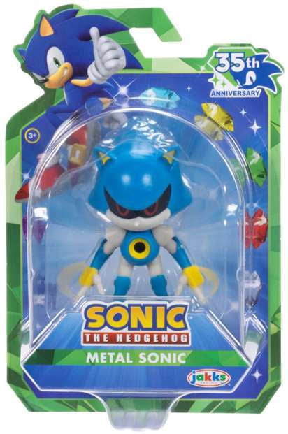 Jakks Pacific Sonic The Hedgehog 35th Metal Sonic Mini Figure