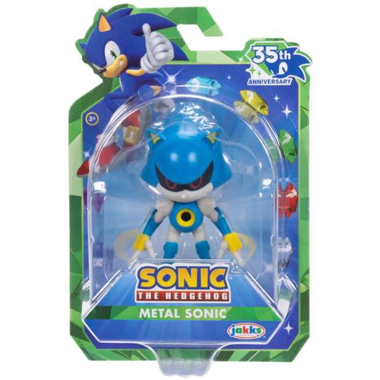 Jakks Pacific Sonic The Hedgehog 35th Metal Sonic Mini Figure