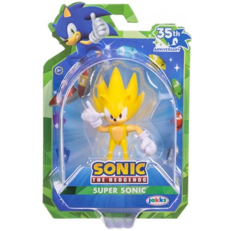 Sonic The Hedgehog 35th Anniversary Modern Super Sonic Mini Figure