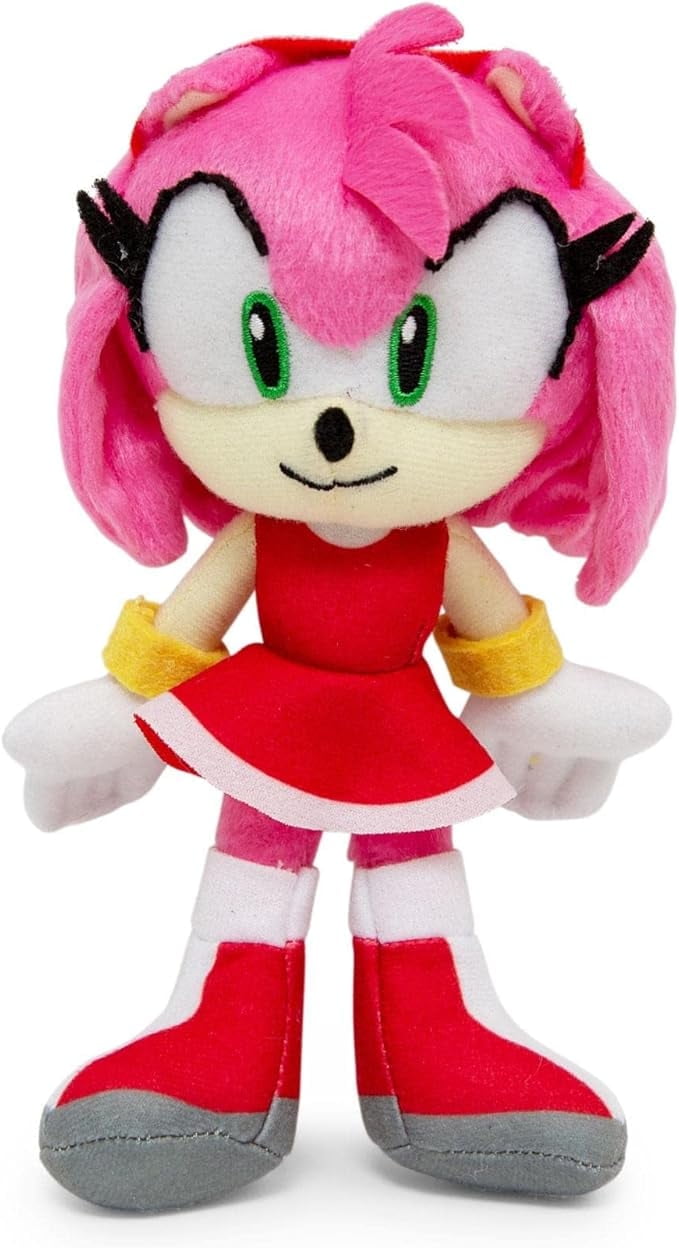 Amy Sonic The Hedgehog 8-Inch Character Plush Toy | Amy Rose - Walmart.com