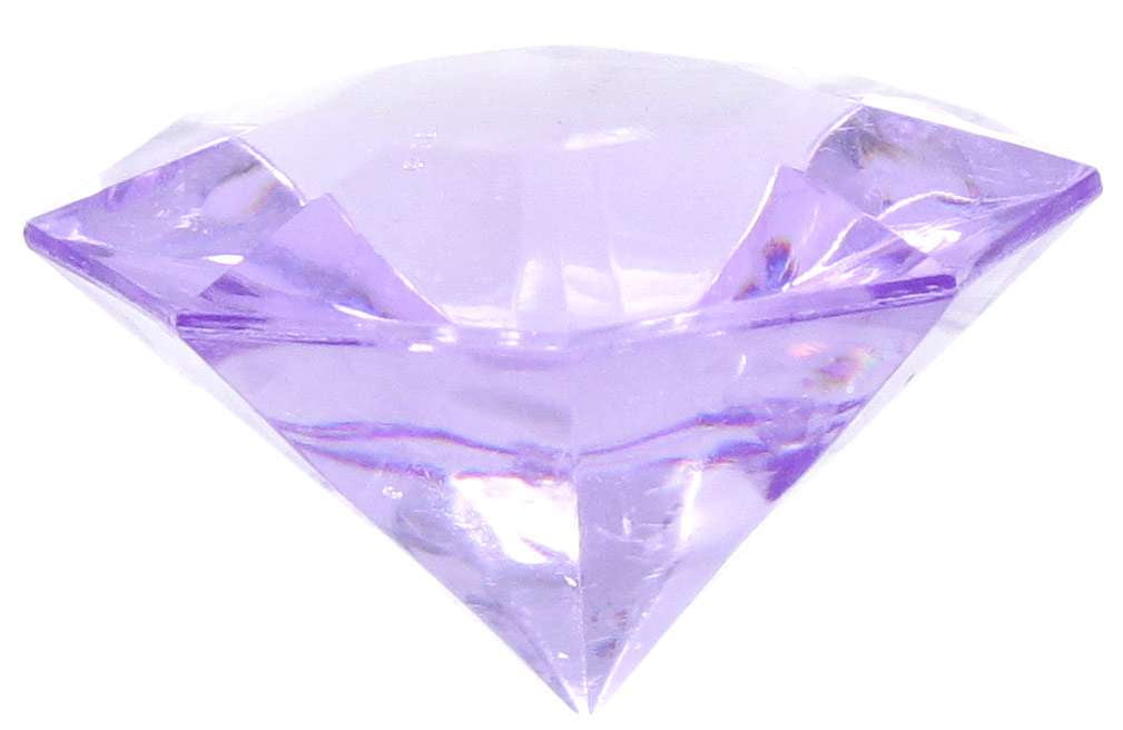 Chaos Emerald 紫　7034 Sonic The Hedgehog Acrylic Diamond Chaos Emeralds Purple Toy