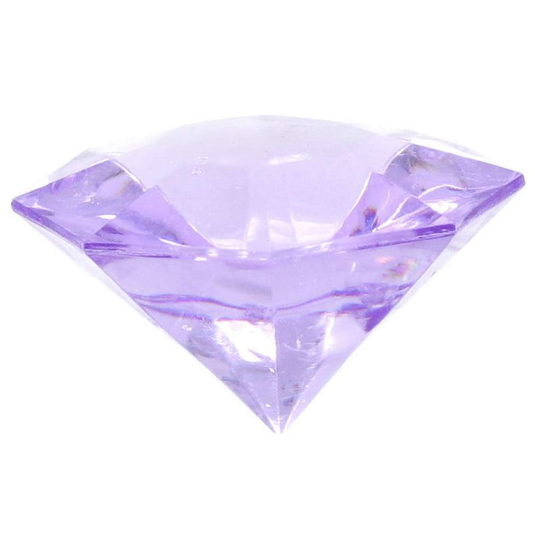 Sonic The Hedgehog Acrylic Diamond Chaos Emeralds Purple Toy